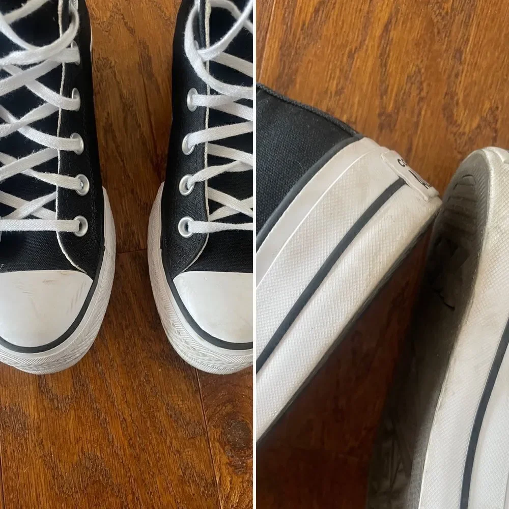 Black  platform converse - Picture 15 of 15